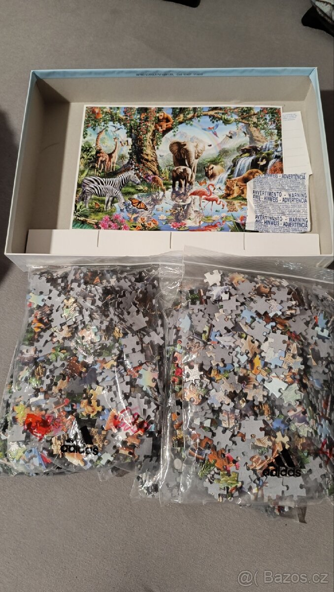 Ravensburger Puzzle 3000 ks - Dobrodružství v džungli - 2