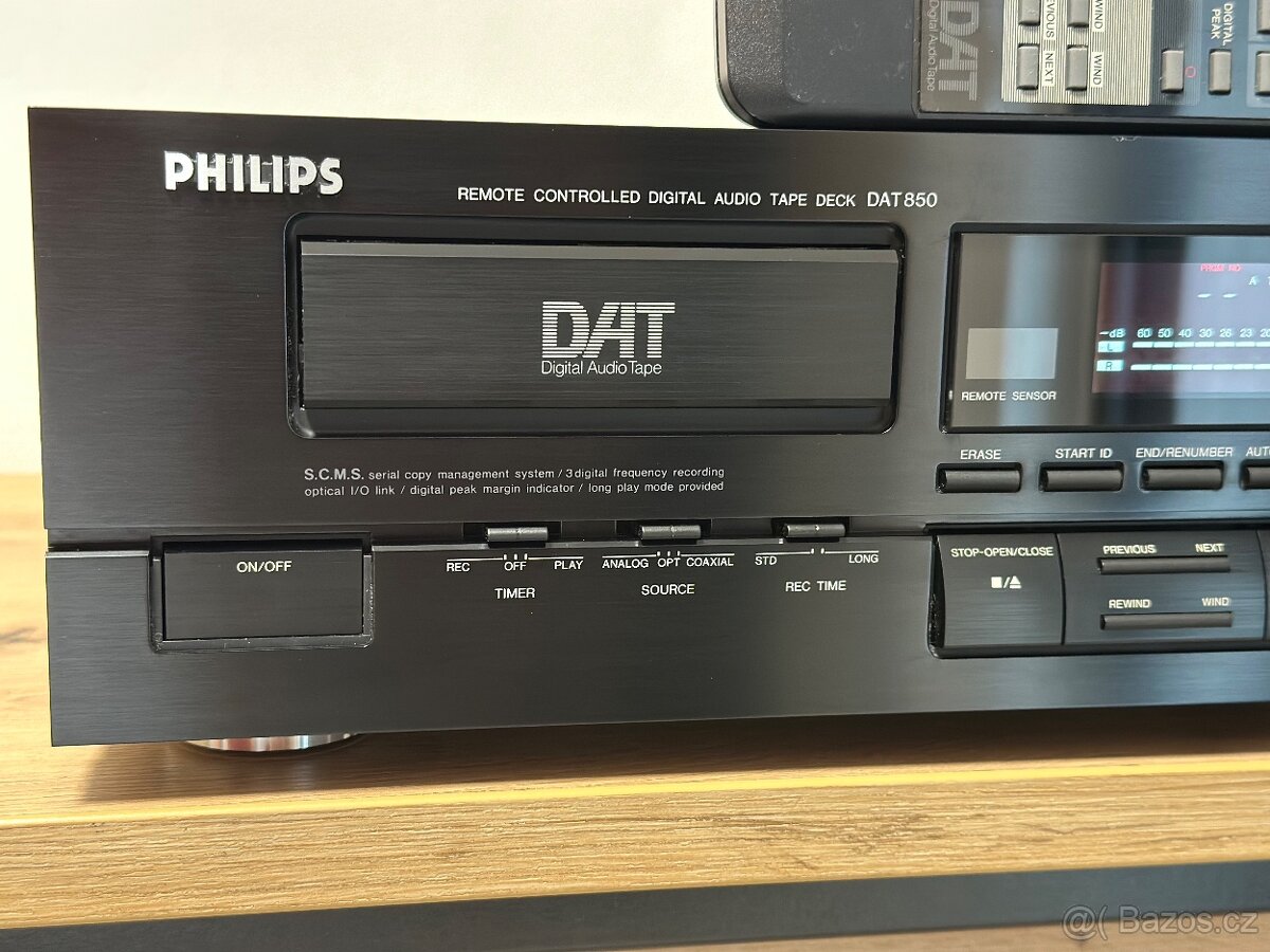 PHILIPS DAT 850 KVALITNÍ DAT REKORDÉR S DÁLKOU - 2