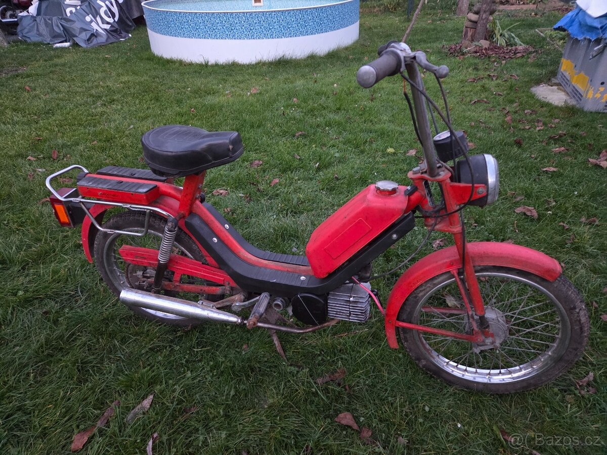 Babetta 210 s kartičkou, červená 5. - 2