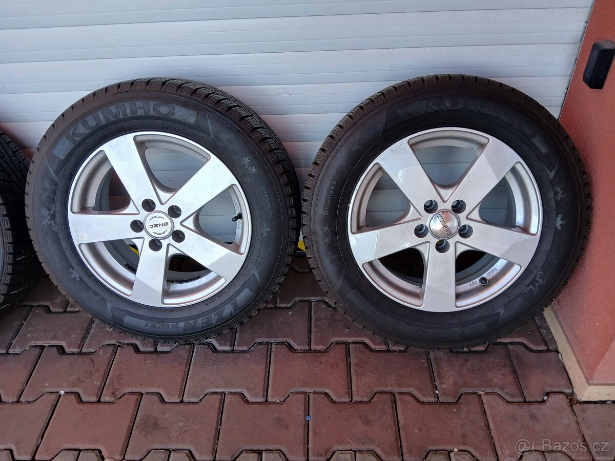 FIAT TIPO / 500L ALU DEZENT R15 SE ZIMNÍMI PNEU - 2