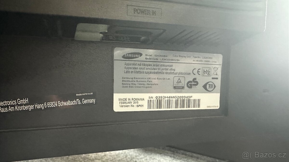 Samsung S24C650MW - 2