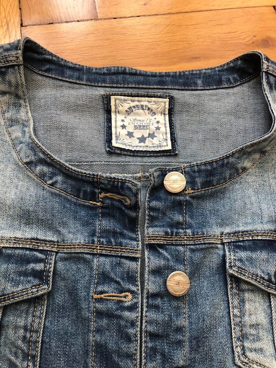 Riflová bunda Promod vel.XS - 2