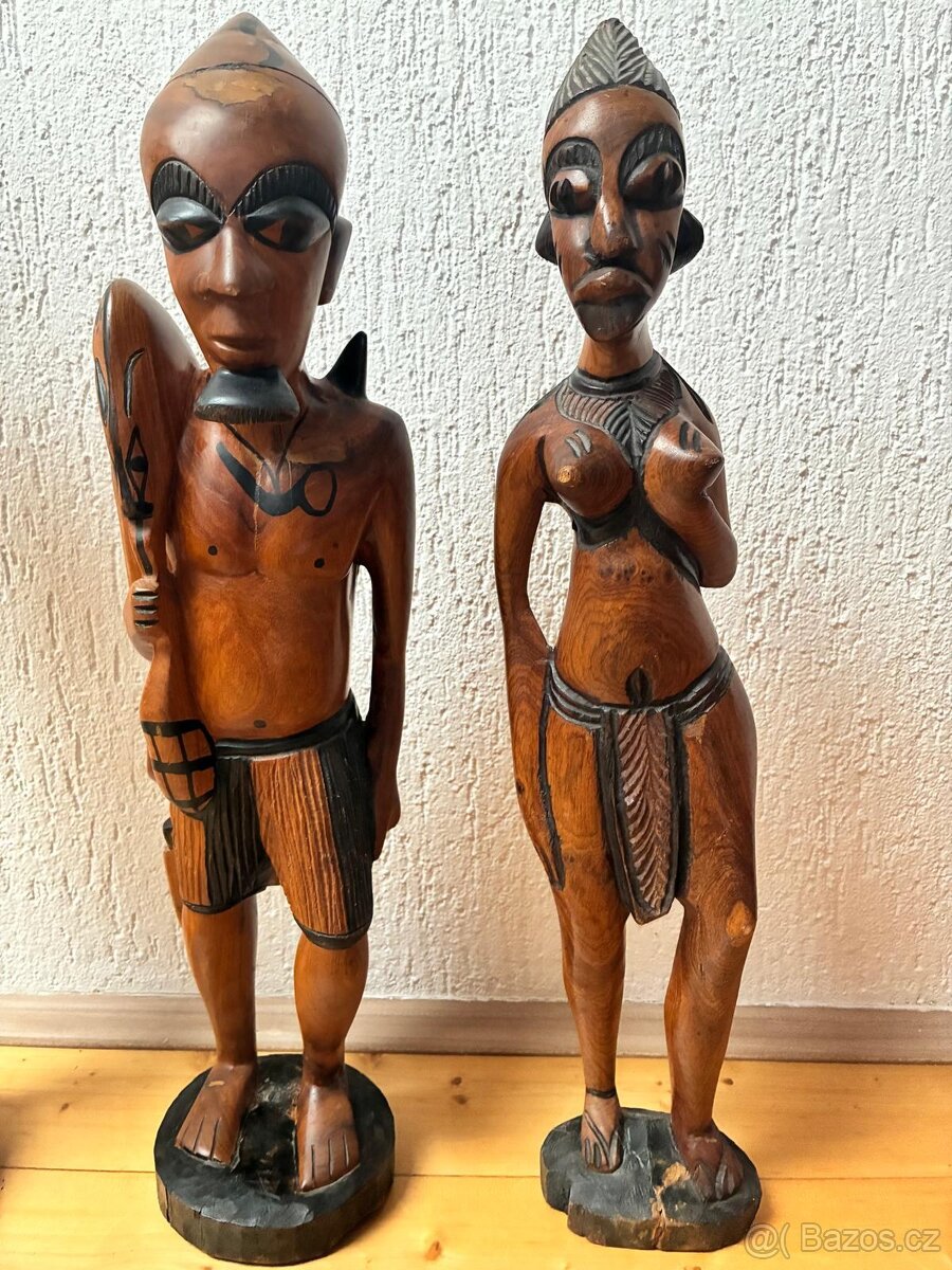 Dřevěná soška - soška křovák - 2