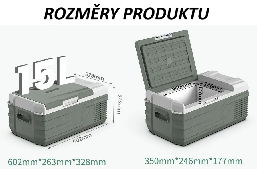 NOVÁ autolednice kompresorová 15l ALPICOOL - 2