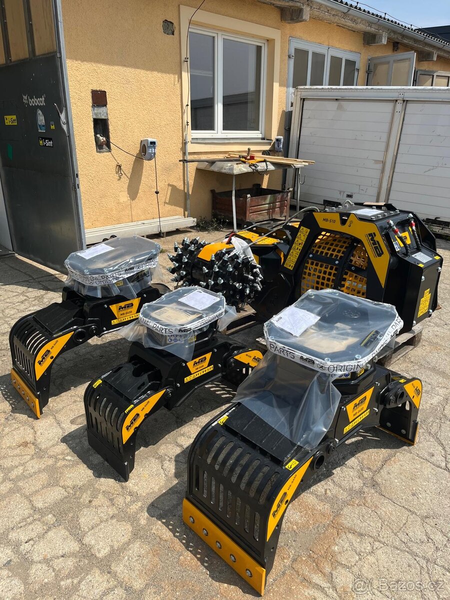 Sortýrovací drapák MB CRUSHER - 2