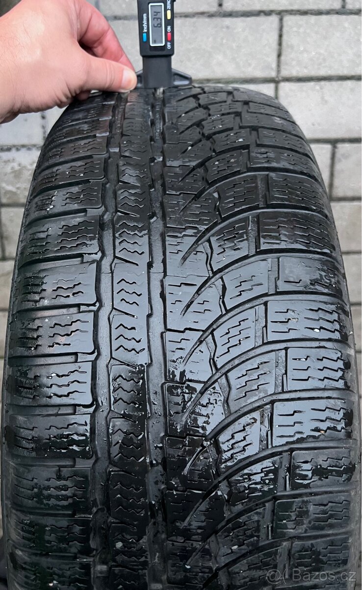 215/55 R17 - 2x zimní Nokian 6mm - 2