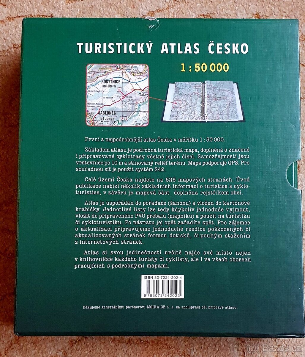 Turistický atlas Česko 1:50.000 - 2