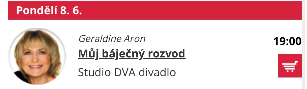 STUDIO DVA - 8.6.2026 MŮJ BÁJEČNÝ ROZVOD - 2