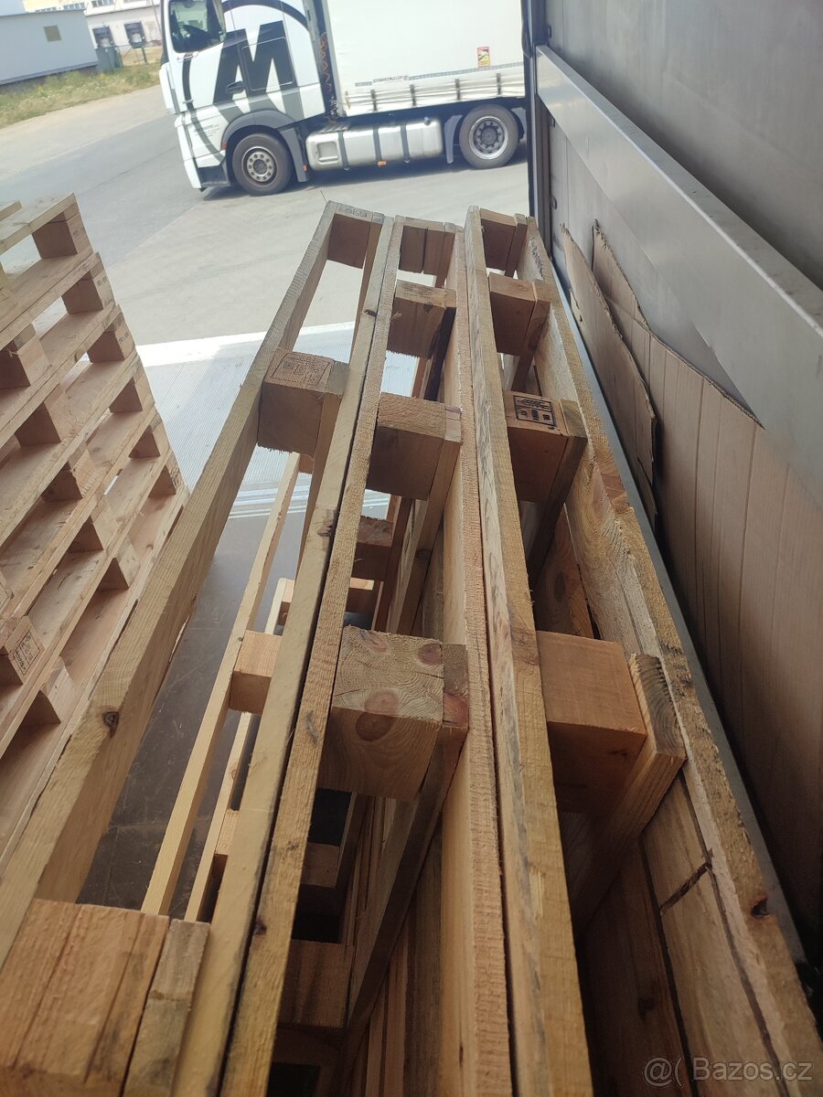 Palety dřevěné různé - 2
