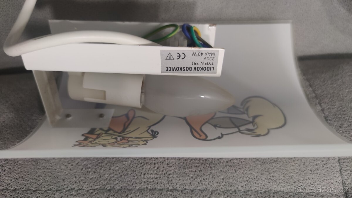 Lampička na zeď, světlo - 2