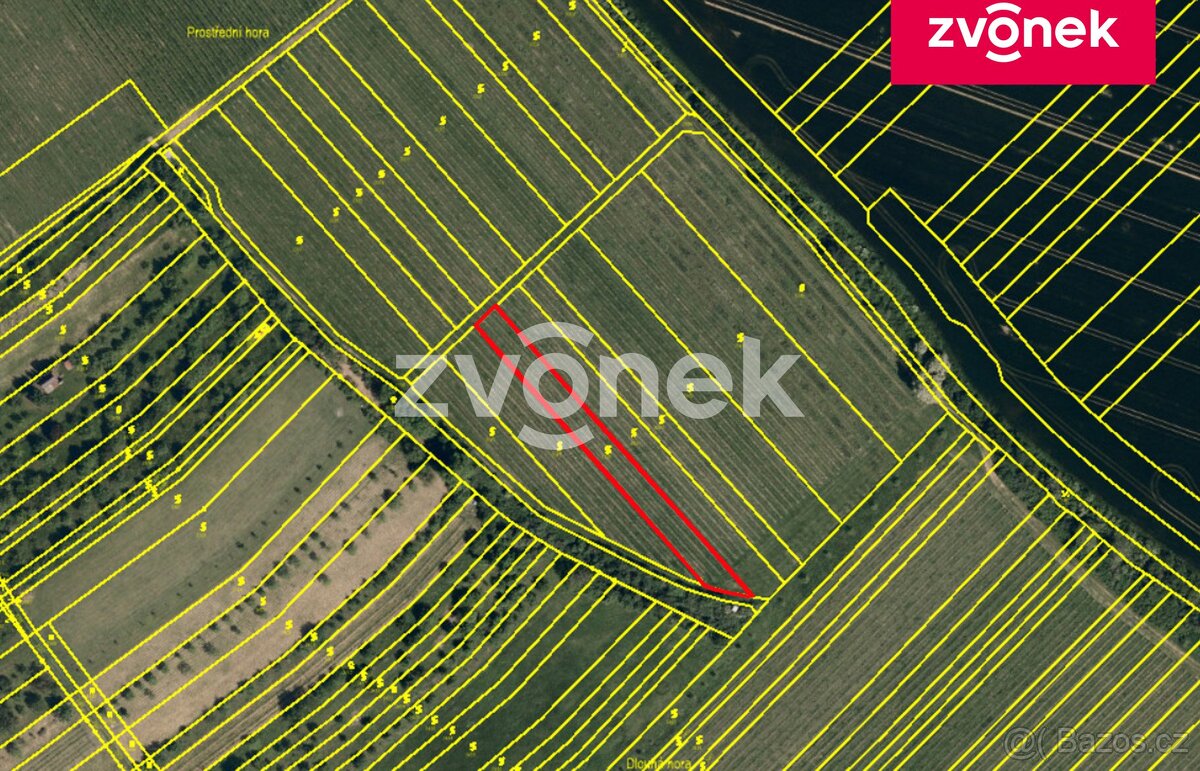 Prodej pozemku v Mařaticích. - 2