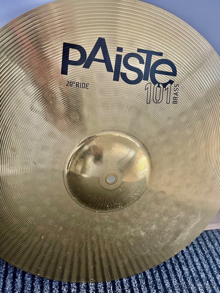 Prodám Paiste 101 ride 20" - 2