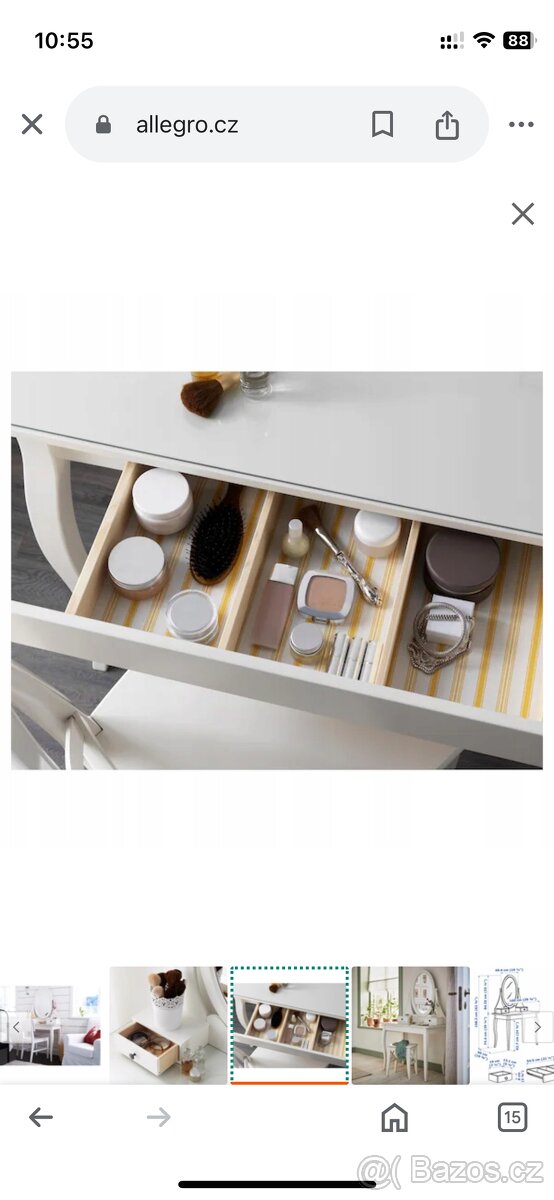 Kosmetický stolik IKEA - 2