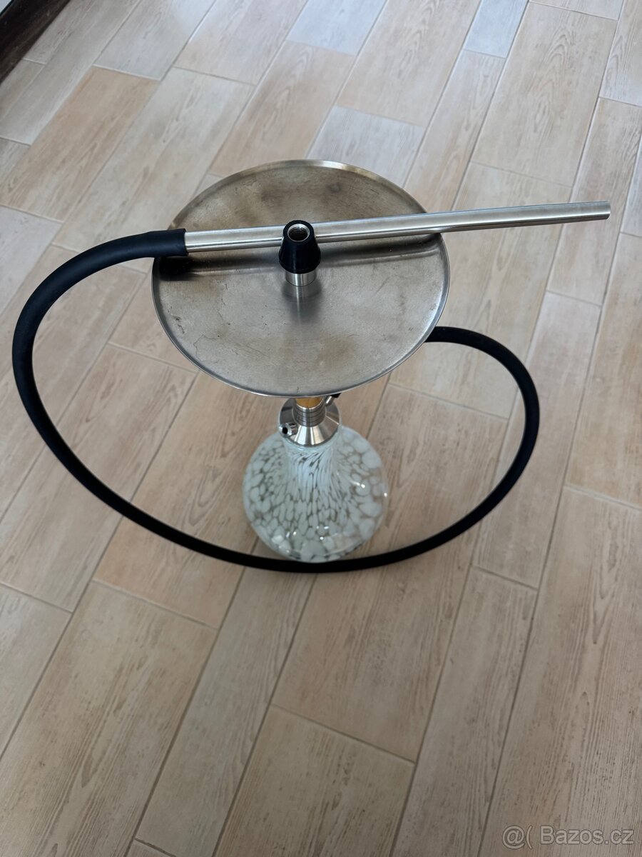 Vodní dýmka - celonerez + dřevo - 2