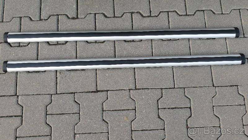 Hliníkové příčníky Thule 108cm + patky Thule 753 - 2