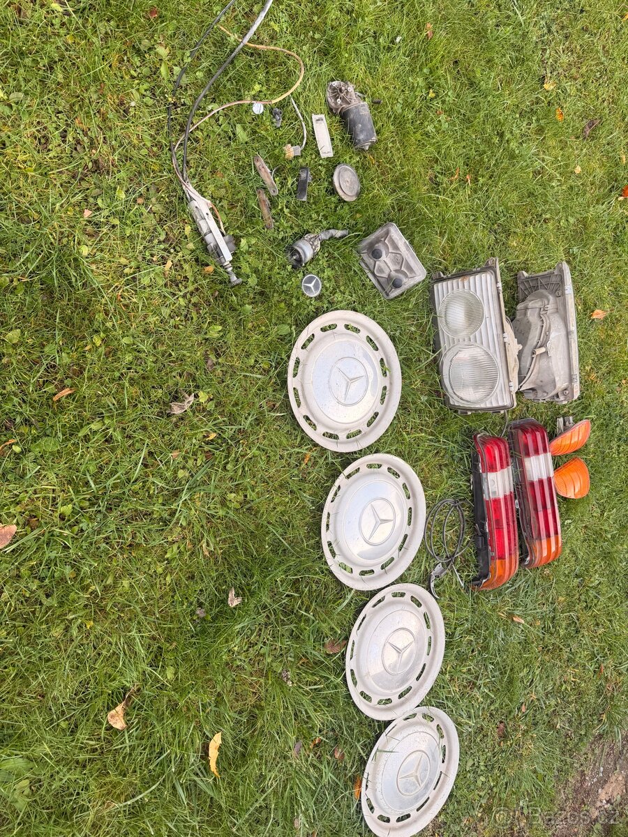 Díly Mercedes W123 piano - 2