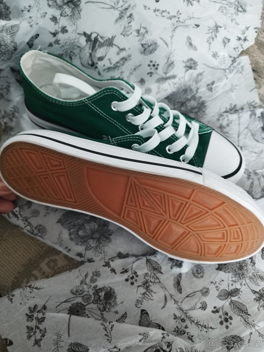 Dámské zelené tenisky - 2