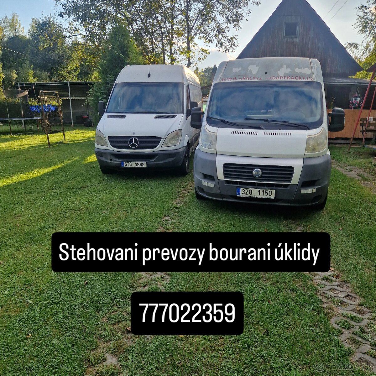 Stehovani převozy uklidy - 2
