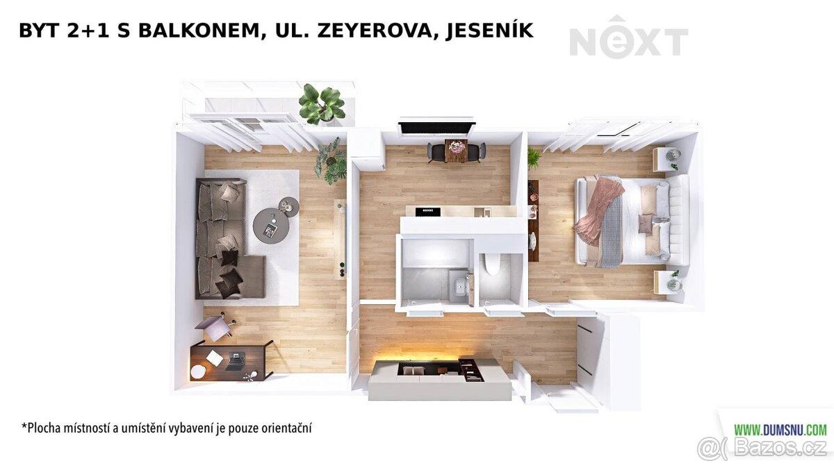 Prodej byt 2+1, 50㎡ - 2