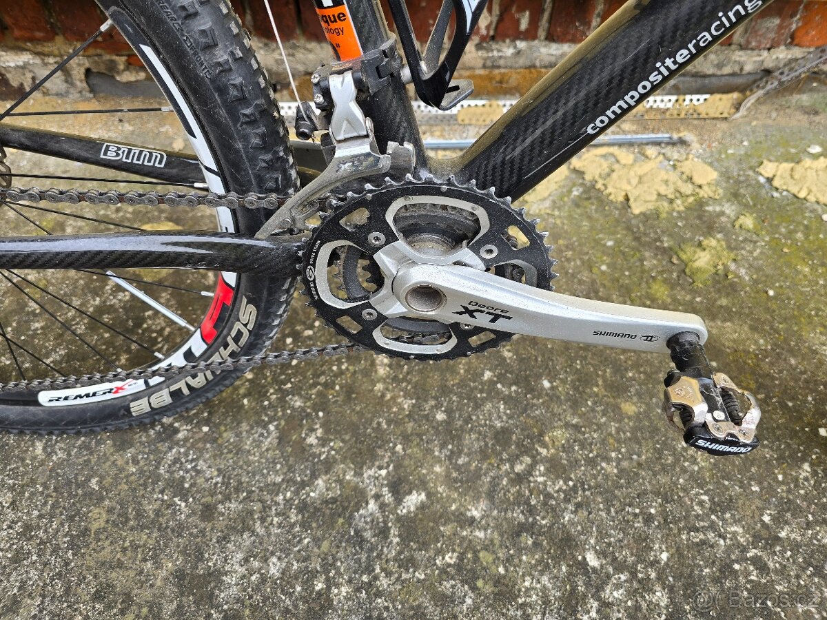 MTB kolo, karbonový rám, Shimano XT - 2
