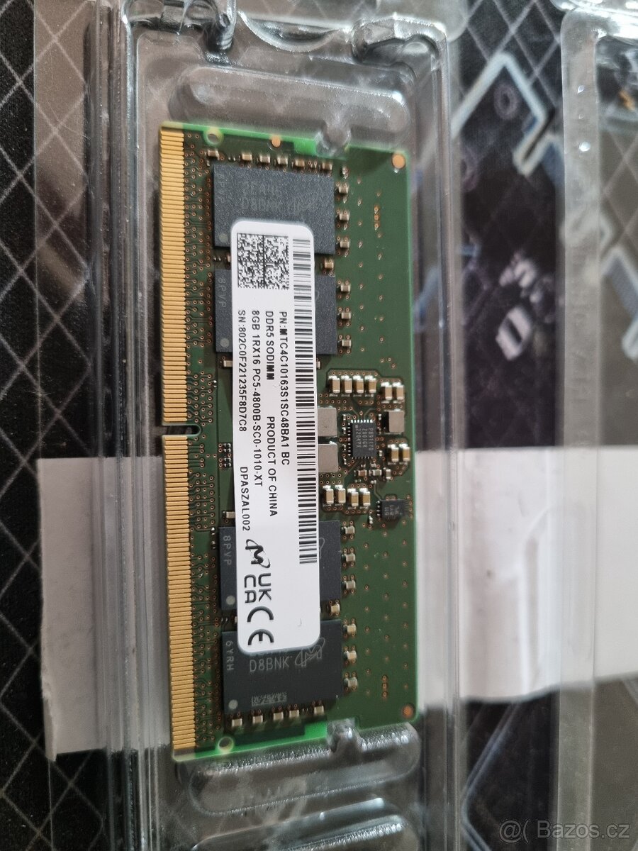 16GB RAM micron DDR5 4800 2x 8gb - 2