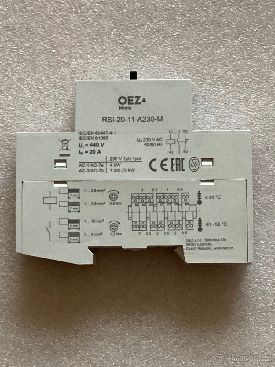 Stykač OEZ RSI-20-11-A230-M - 2