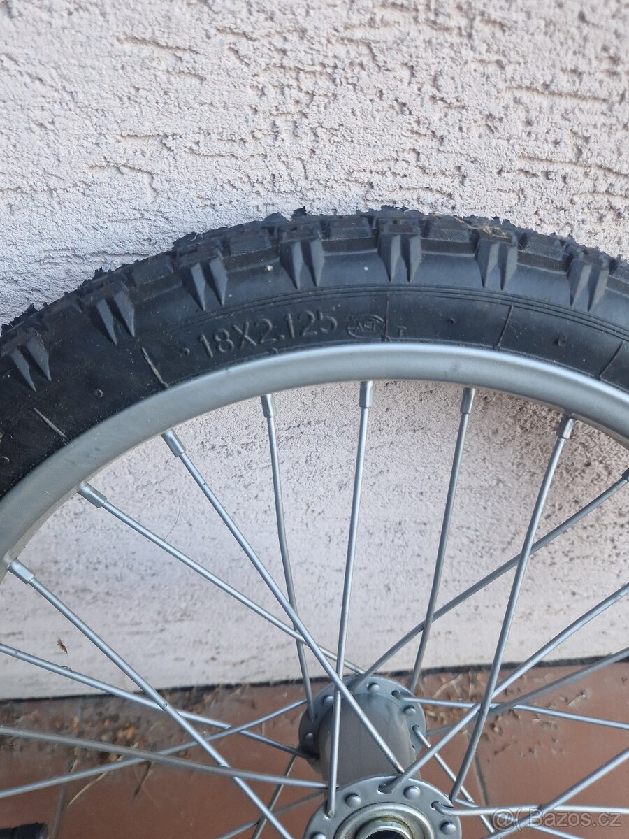 Prodám kolo nafukovací 18x1,25 - 2