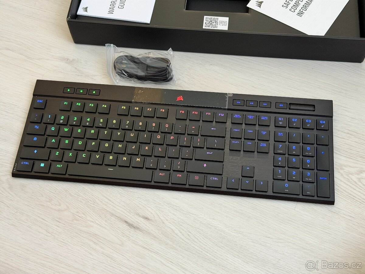 Herní klávesnice Corsair K100 Air Wireless - 2