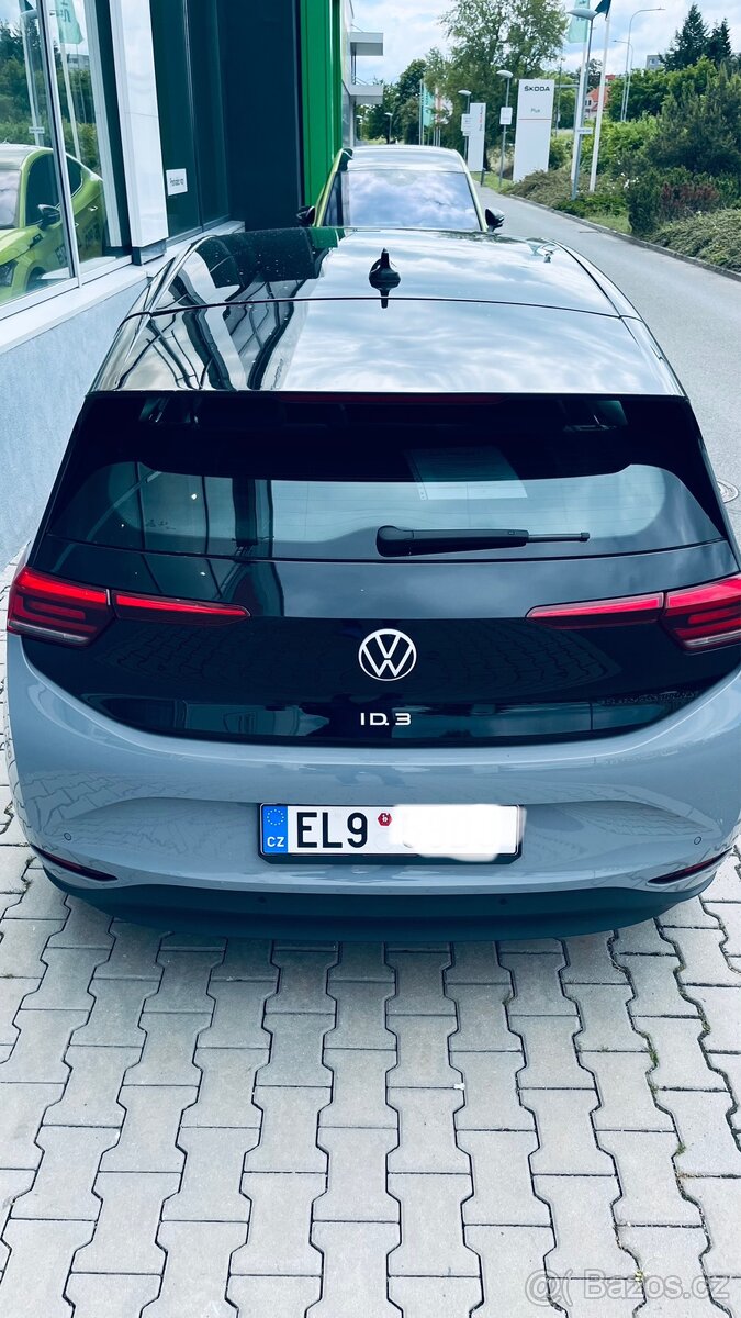 VW ID3 Pro S, 2021, netto 77 kWh bat, VW plná záruka - 2