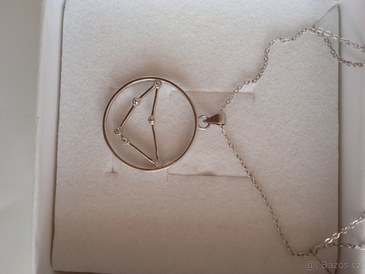 Stříbrný náhrdelník - znamení - 2