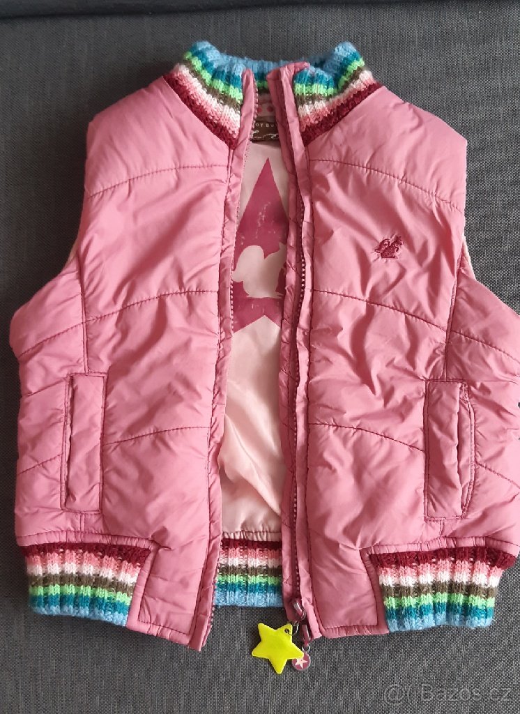 Balík oblečení pro holčičku vel. 86 včetně vesty - 2