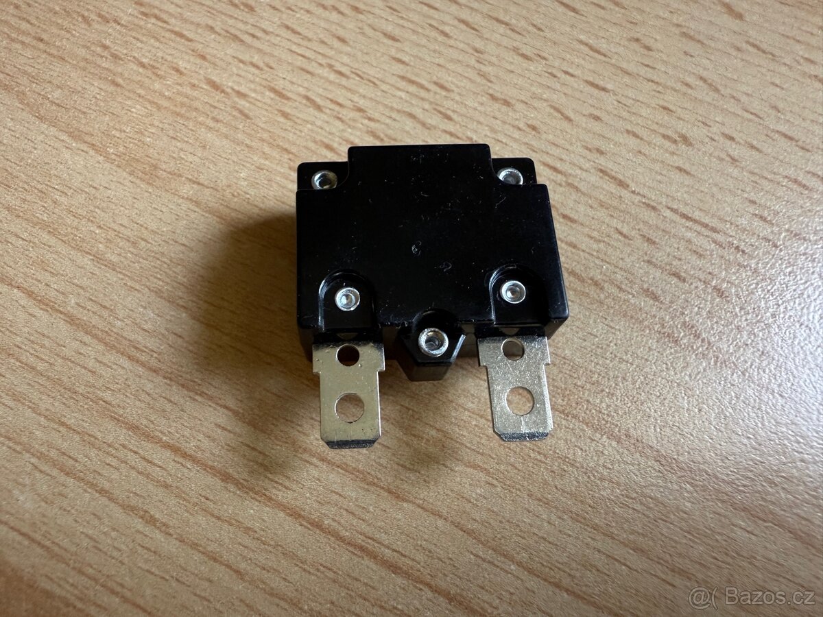 Tepelná pojistka MR1, 12V ,15A, dětské auto - 2