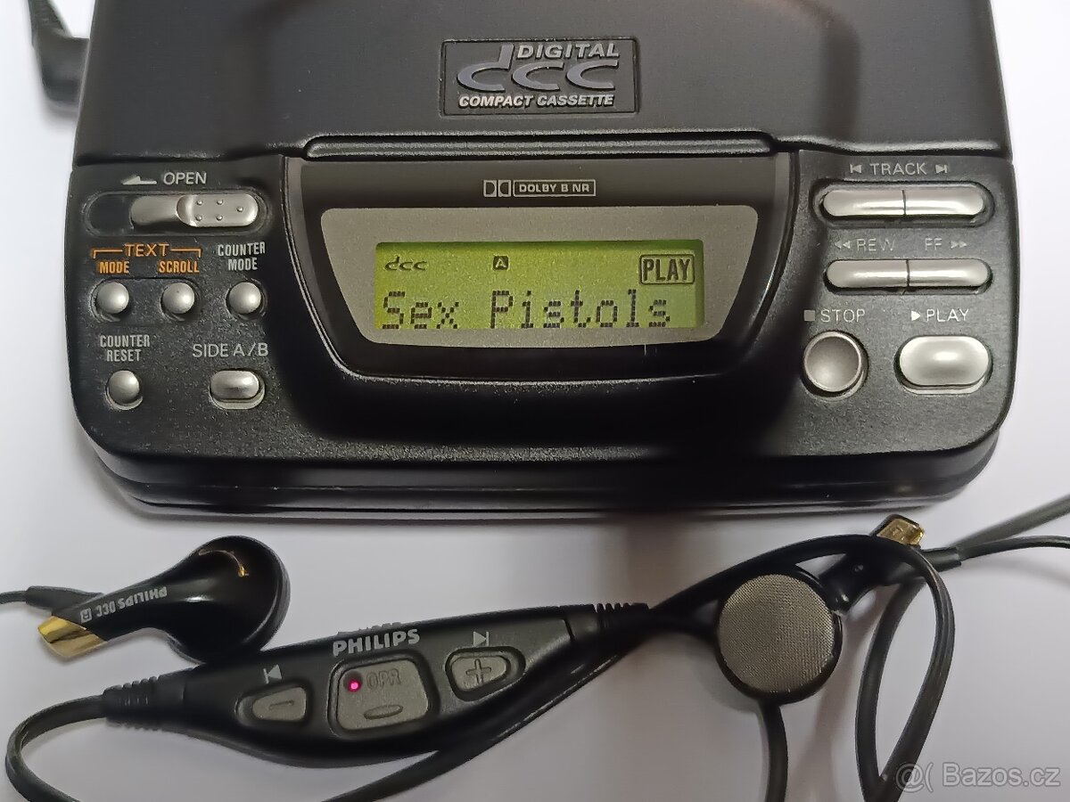 PHILIPS DCC 130 Walkman na digitální kazety + 1 DCC kazeta - 2