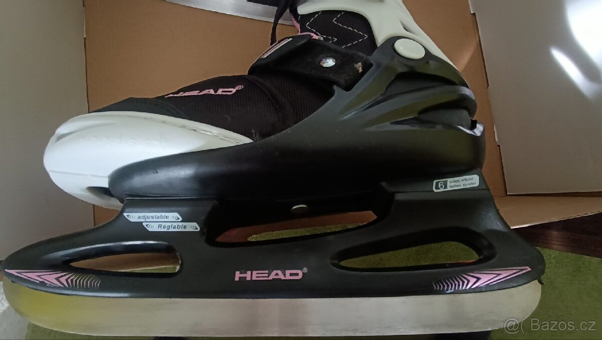 Dětské nastavitelné zimní brusle HEAD 31-36 - 2