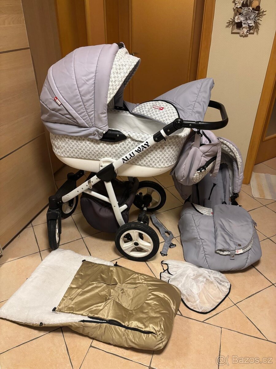 Kočárek BabyLux zachovalý po jednom dítěti - 2