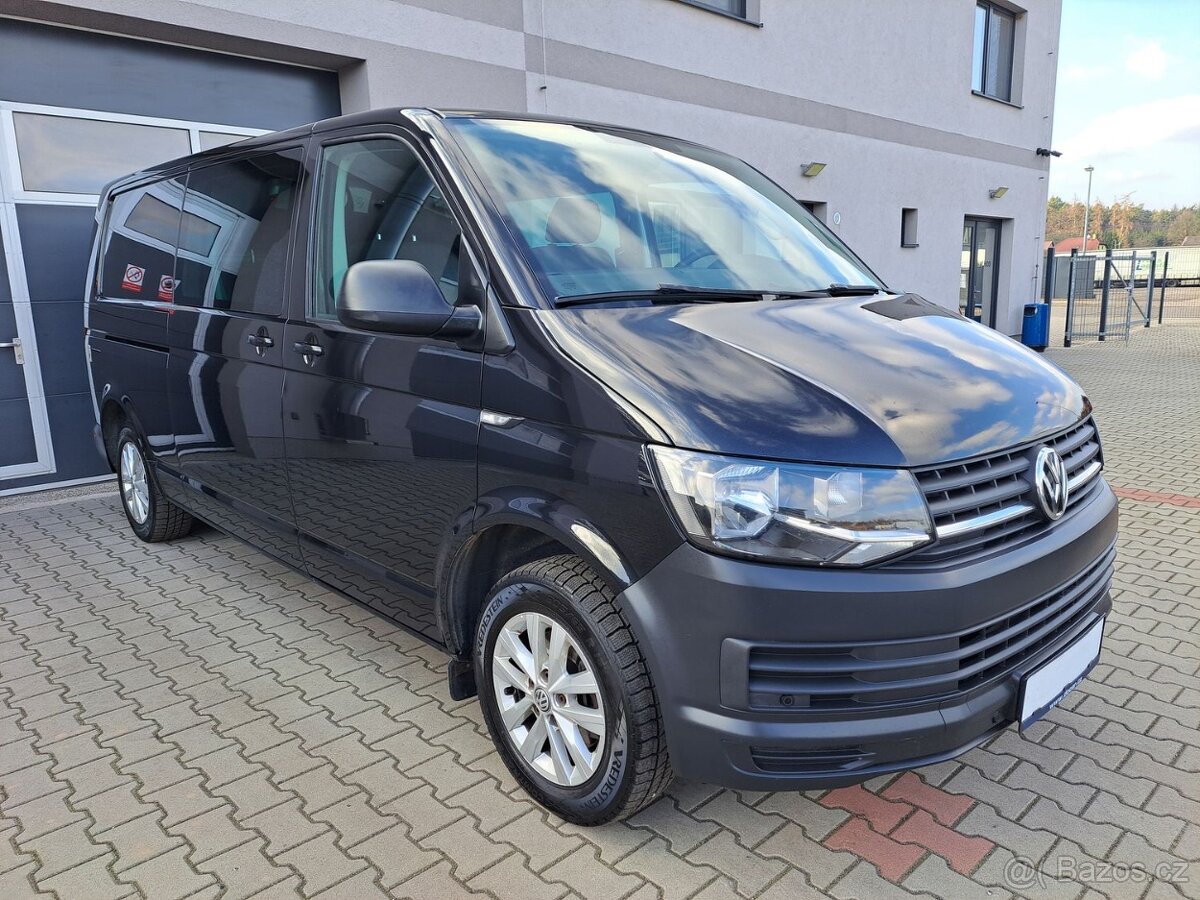 VW Transporter 2.0 TDI Long, 5 míst, ZÁRUKA, odpočet DPH - 2