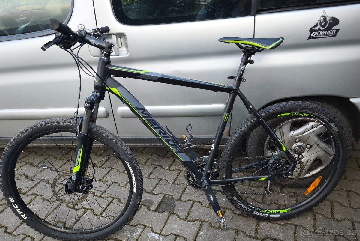 Horské kolo MERIDA BIG.SEVEN 100 (matt black/dark grey - 2