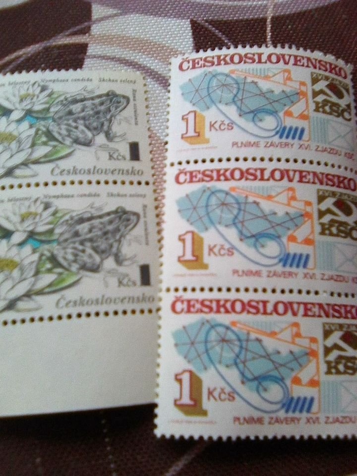 Staré poštovní známky-nepoužité - 2