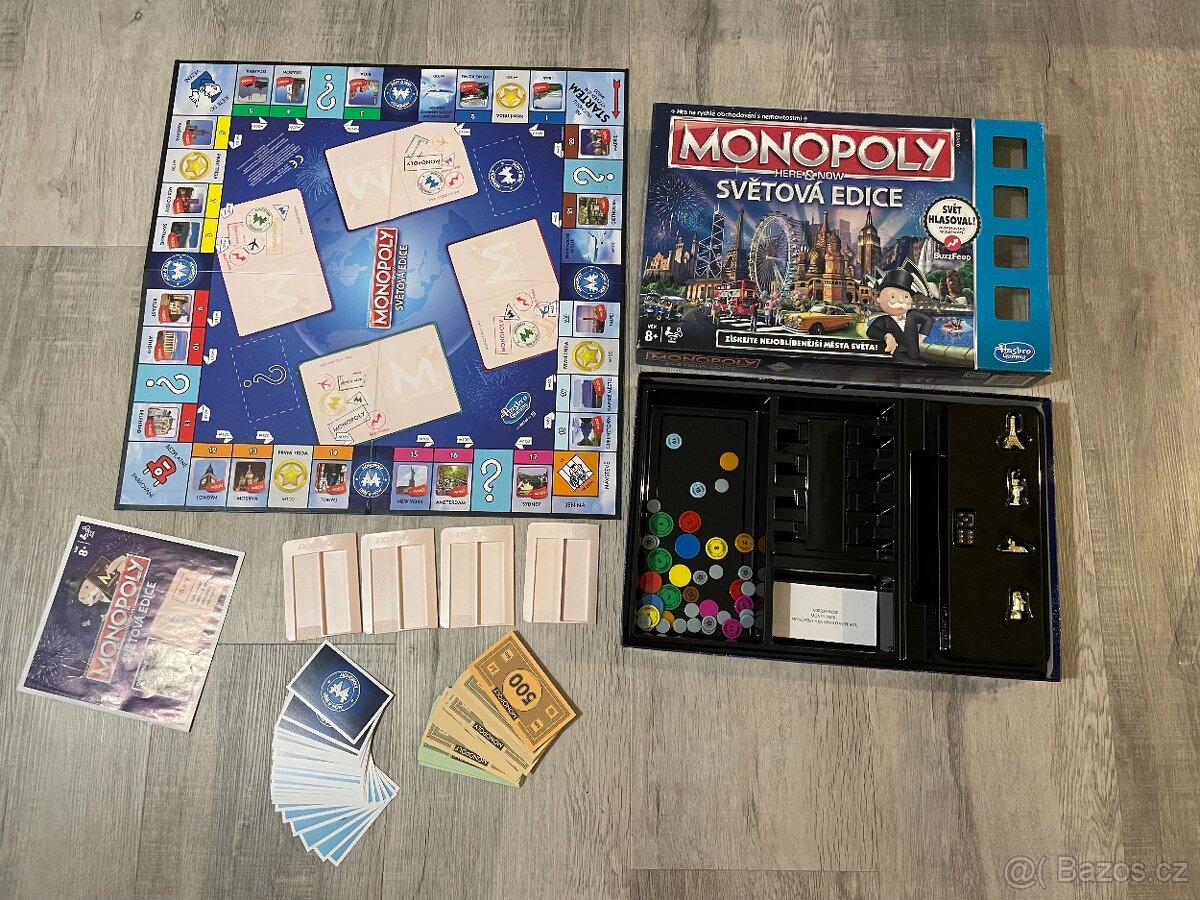 Desková hra Monopoloy Here&Now Světová edice - 2