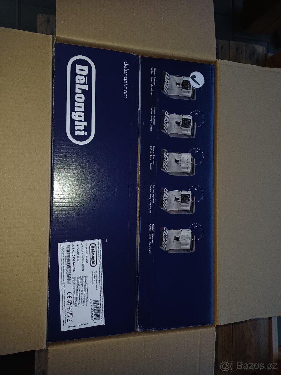 Nový kávovar DeLonghi Magnifica ECAM220.30.SB - 2