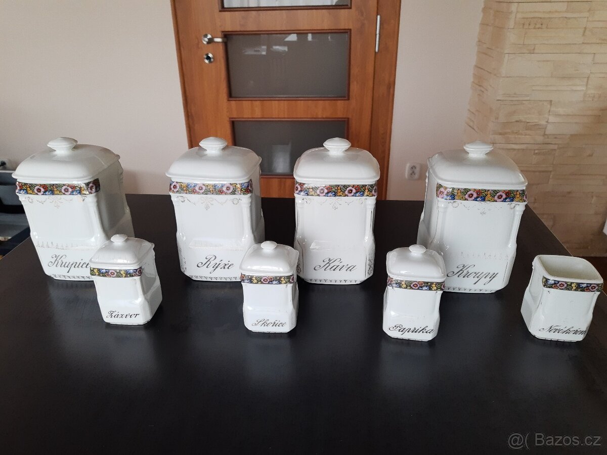 Porcelánové kořenky Victoria China Czechoslovakia - 2