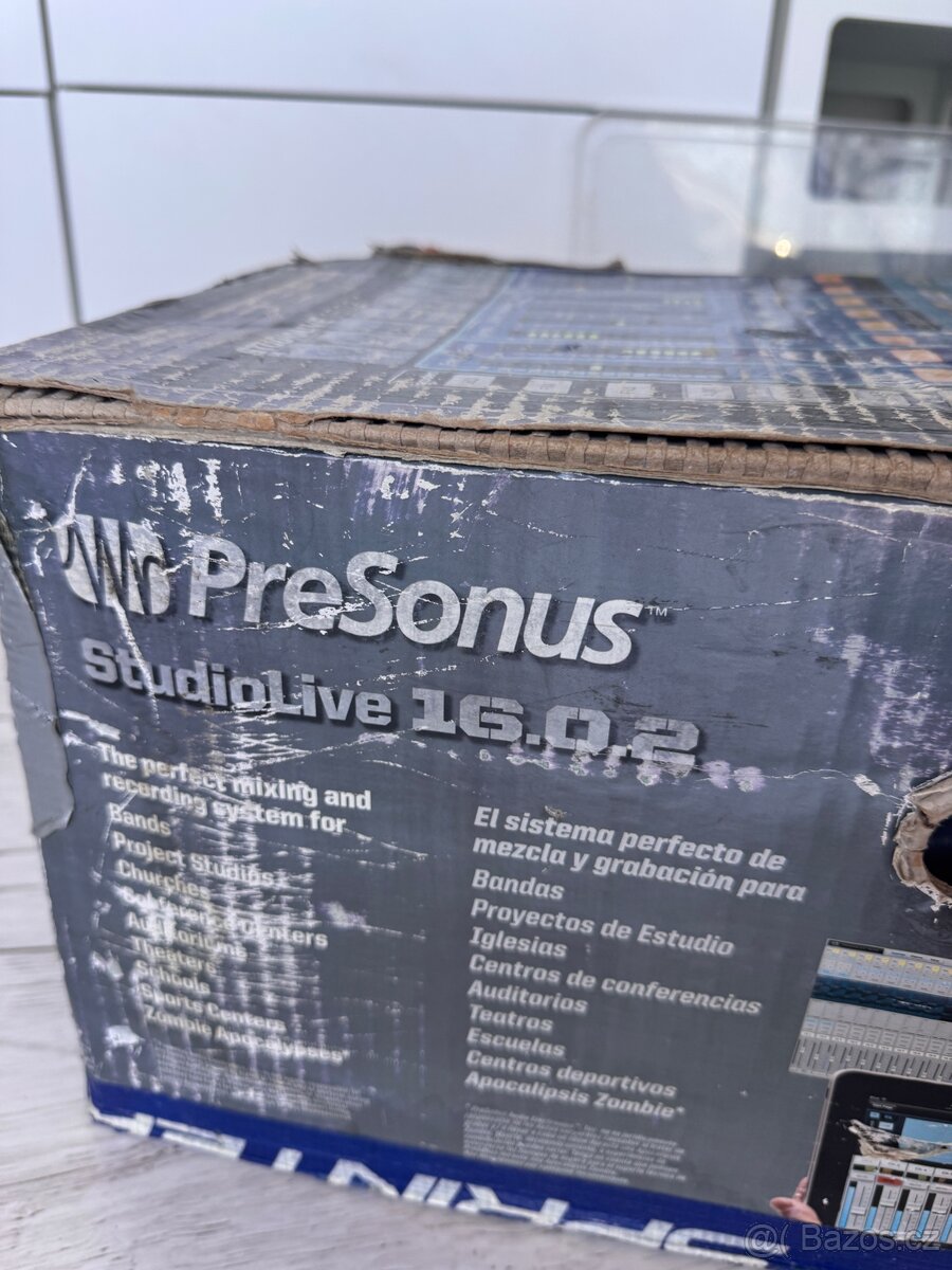 Prodám digitální mixážní pult PreSonus StudioLive 16.0.2 - 2