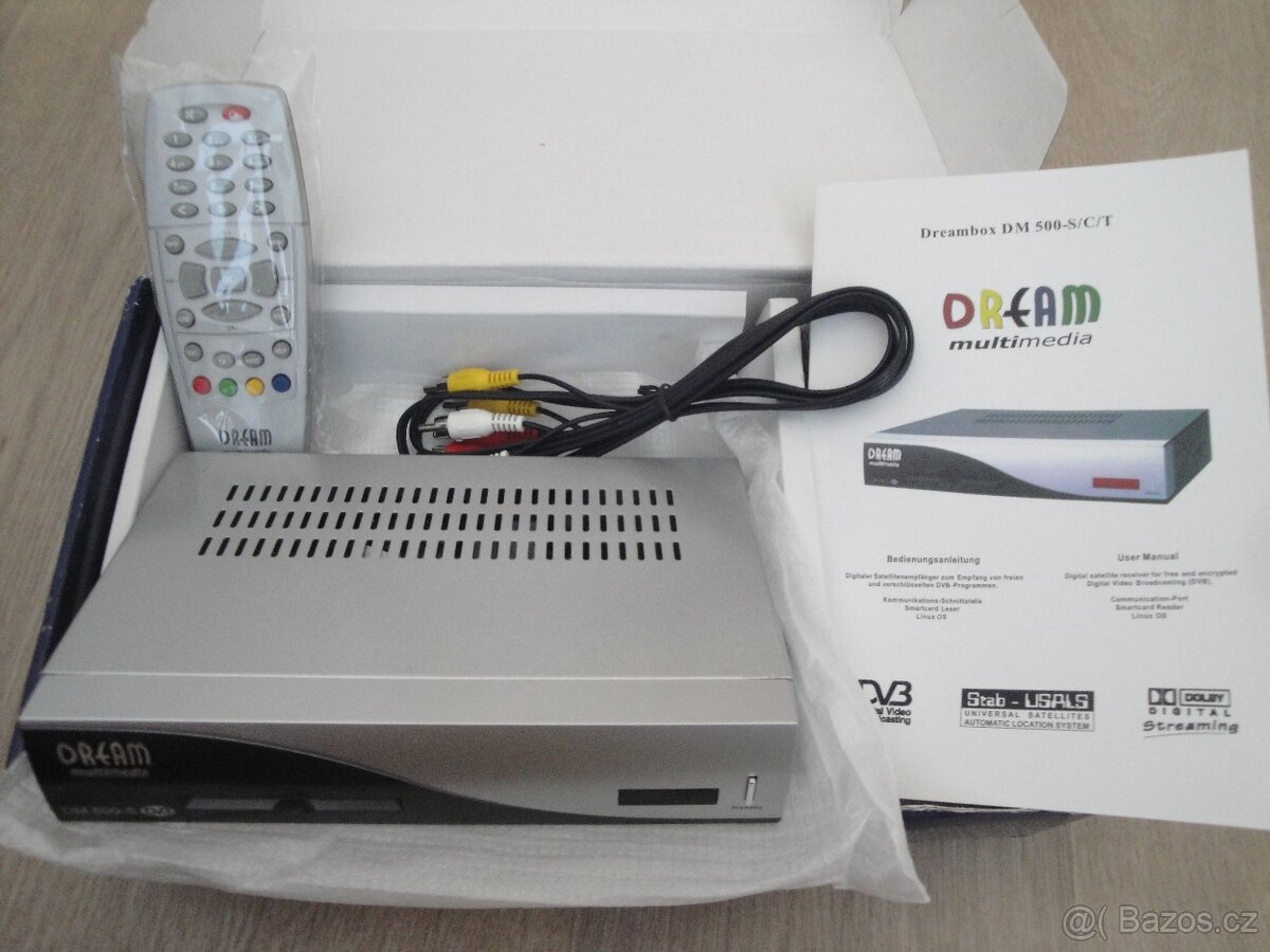 Dream box DM 500-S, satelit, PC, internet - 2