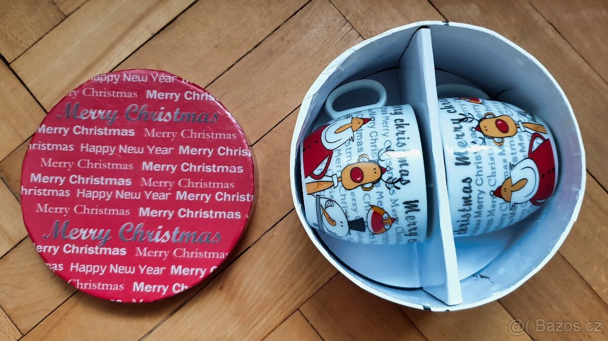 Nové šálky na kávu Merry Christmas - vhodný dárek - 2