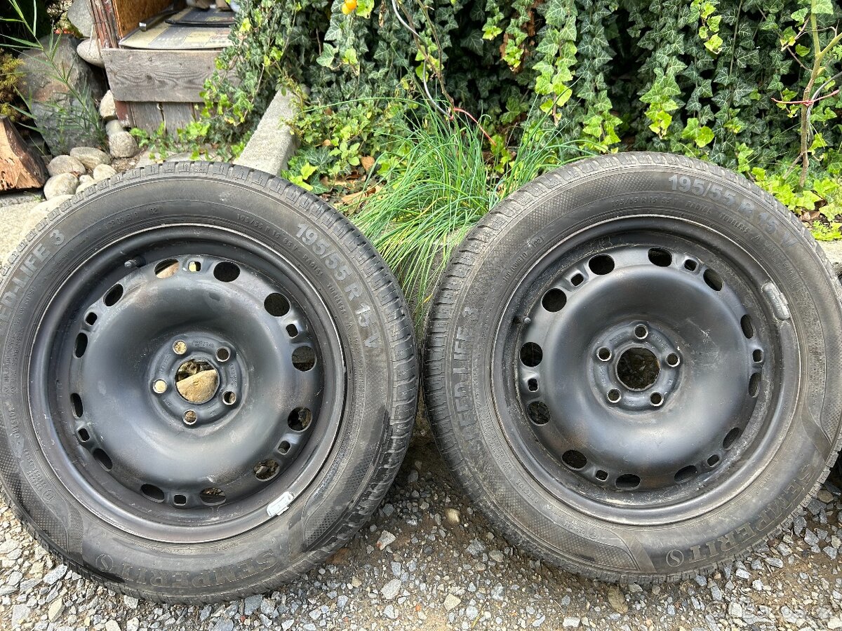 Prodám kola 5x100 r15 - 2