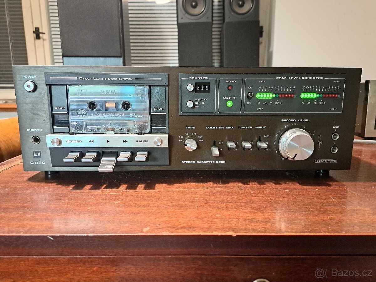 Tape deck DUAL C820 - super stav - 2