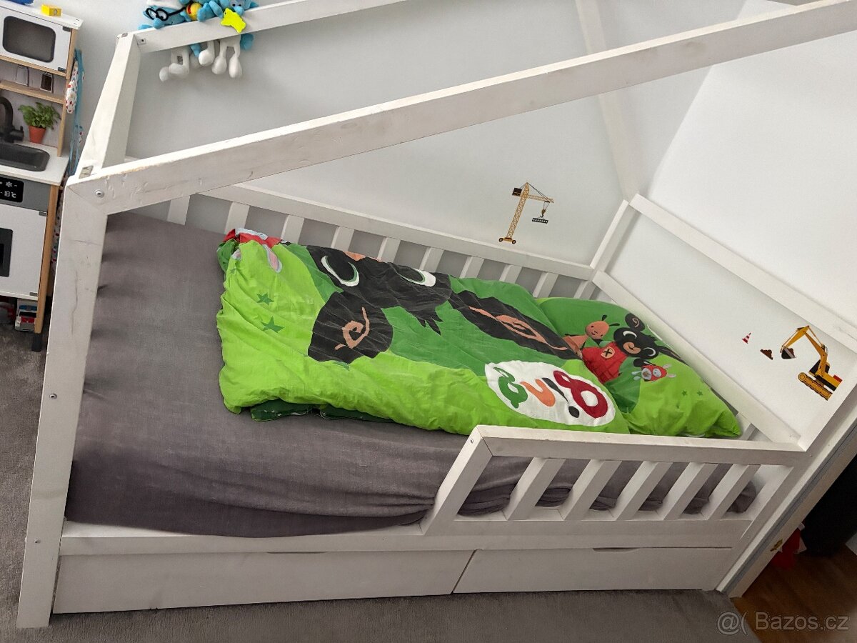 Domečková postel - 2