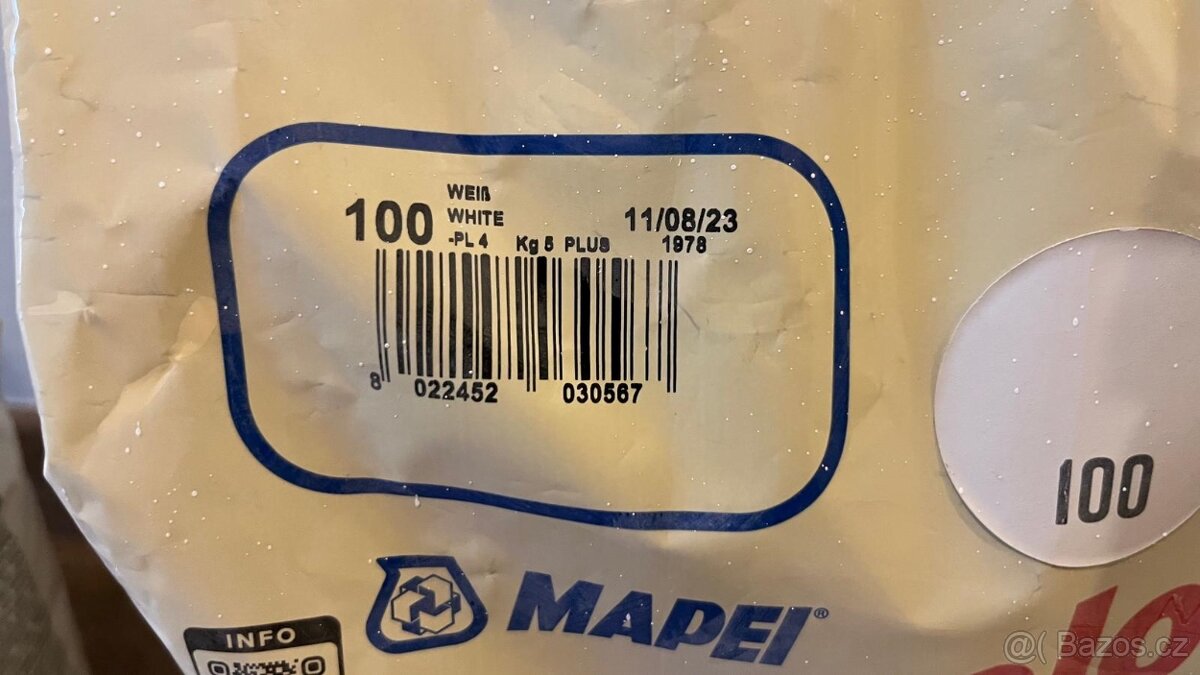 Mapei spárovací hmota - 2