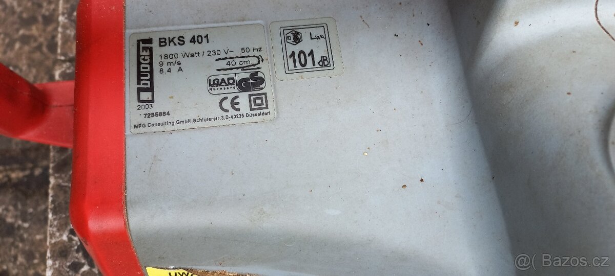 Řetězová elektrická pila - 2