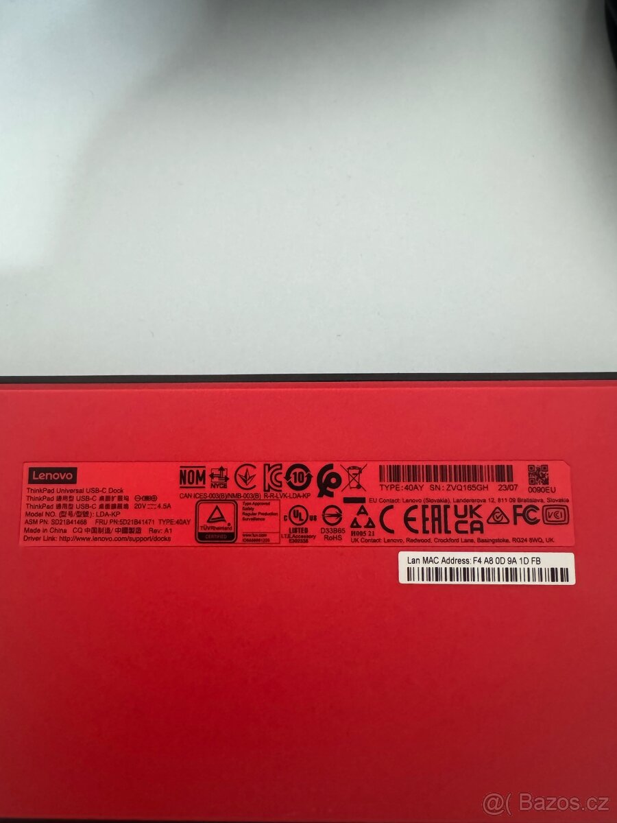 Lenovo ThinkPad Universal USB-C Dock (40AY) - 2